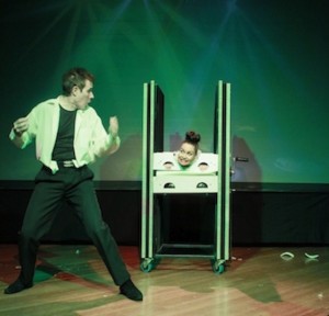 Melbourne Magician Tim Ellis Squash Illusion Show
